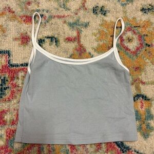 Brandy cropped tank